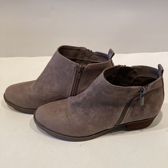 CARLOS by Carlos Santana Brianne Taupe Ankle Boots size 8.5 - Picture 2 of 6